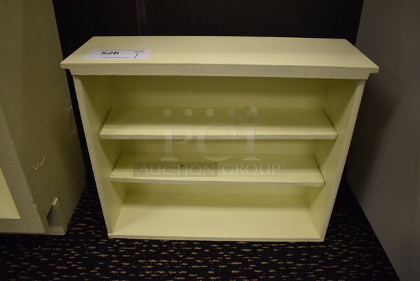 Wooden Bookshelf. 18.5x6x15. (room 220) - Image 1 of 3
