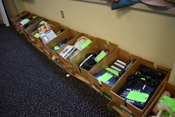 ALL ONE MONEY! Lot of 16 Boxes of Various Corded Office Telephones! (room 204) - Image 12 of 12