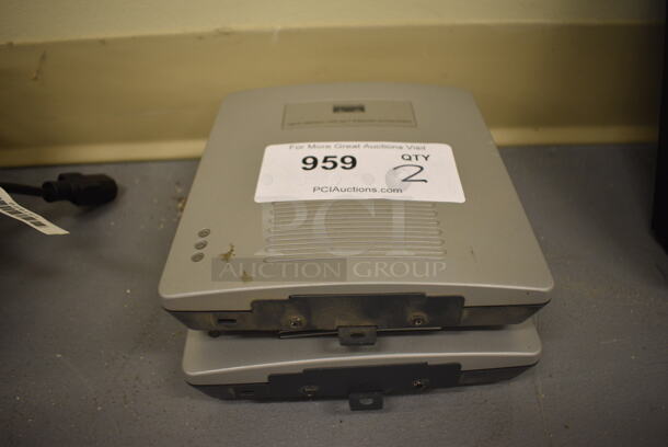 2 Cisco Systems Cisco Aironet 1200 Series Wireless Access Point. 6.5x7x1. 2 Times Your Bid! (south basement 019) - Image 1 of 6