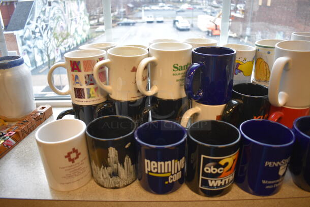 ALL ONE MONEY! Lot of Various Items Including Mugs, Bowls, Jars and Vases! BUYER MUST REMOVE: Give Yourself Ample Time To Remove This Item on Pick Up Day. (room 204) - Image 4 of 9