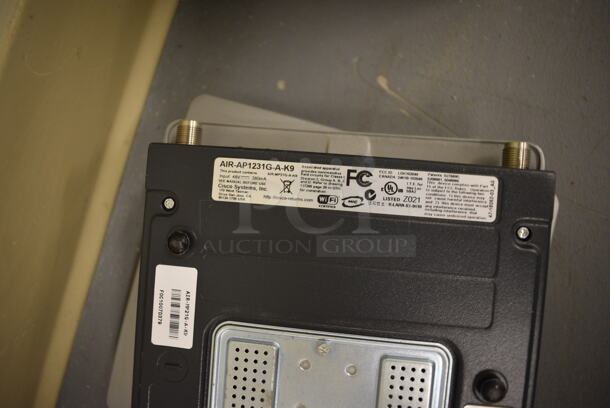 2 Cisco Systems Cisco Aironet 1200 Series Wireless Access Point. 6.5x7x1. 2 Times Your Bid! (south basement 019) - Image 5 of 6