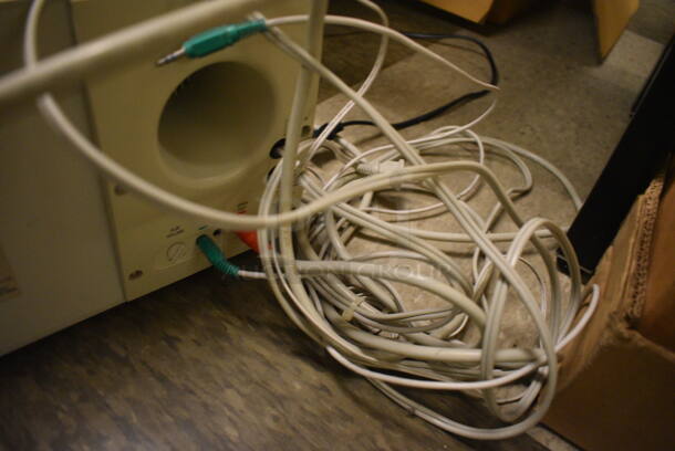 Set of Subwoofer and 2 Altec Speakers. 13x8x6, 3.5x4.5x7. (room 105) - Image 6 of 6