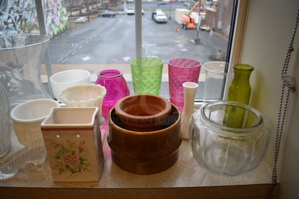 ALL ONE MONEY! Lot of Various Items Including Mugs, Bowls, Jars and Vases! BUYER MUST REMOVE: Give Yourself Ample Time To Remove This Item on Pick Up Day. (room 204) - Image 8 of 9