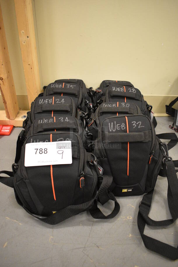 9 Soft Bags w/ Contents Including Toshiba Cameras and Wires! 6x4x7. 9 Times Your Bid! (south basement 019) - Image 7 of 7