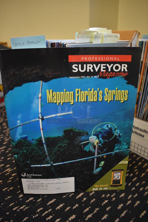 ALL ONE MONEY! Lot of 12 Boxes of Magazines Including Professional Surveyor and Erosion Control. (room 204) - Image 3 of 12