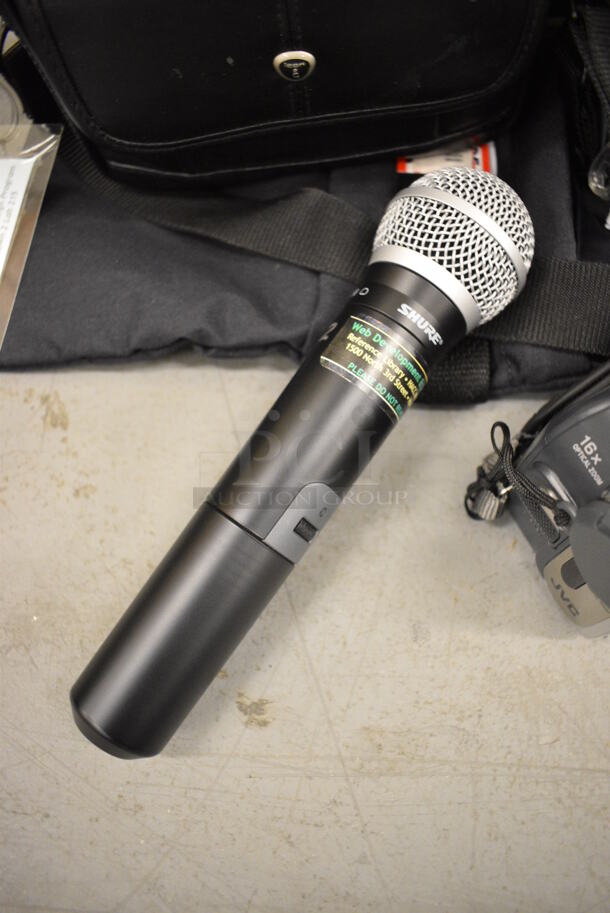 3 Various Bags of Various Items Including JVC Digital Video Camera and Microphone. includes 14x4x9.5, 7.5x4x6. 3 Times Your Bid! (south basement 019) - Image 3 of 8