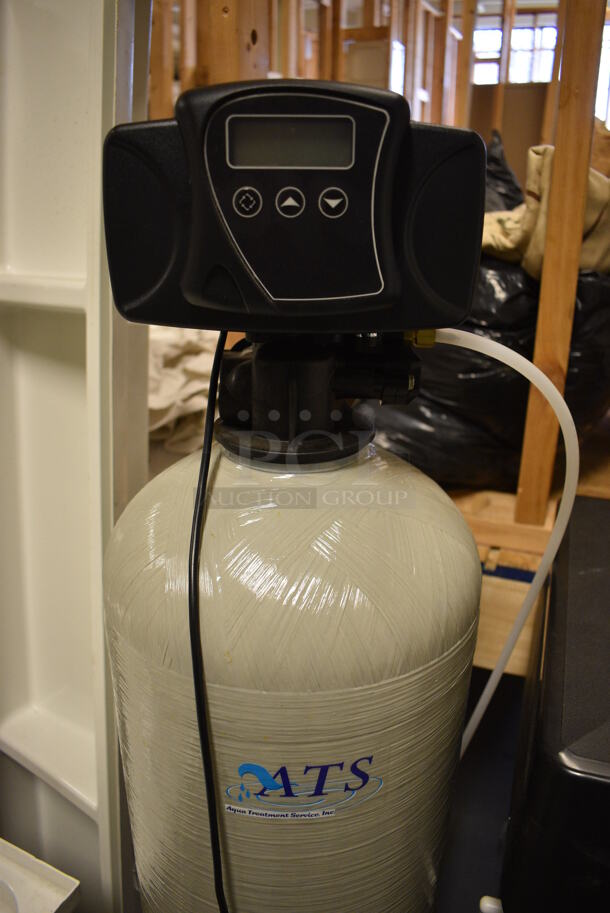 Aqua Treatment Service Model TT56MJXT-3T Clack Tank w/ Black Poly Unit. 15x17x36, 9.5x9.5x49. (room 102) - Image 6 of 8