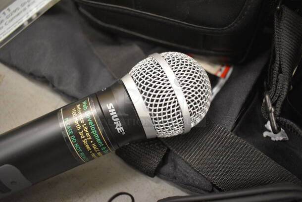 3 Various Bags of Various Items Including JVC Digital Video Camera and Microphone. includes 14x4x9.5, 7.5x4x6. 3 Times Your Bid! (south basement 019) - Image 4 of 8