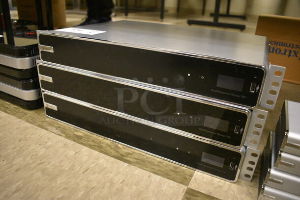 3 Polycom RealPresence Group 700 Video Conferencing System. 19x13x3. 3 Times Your Bid! (room 105) - Image 2 of 4