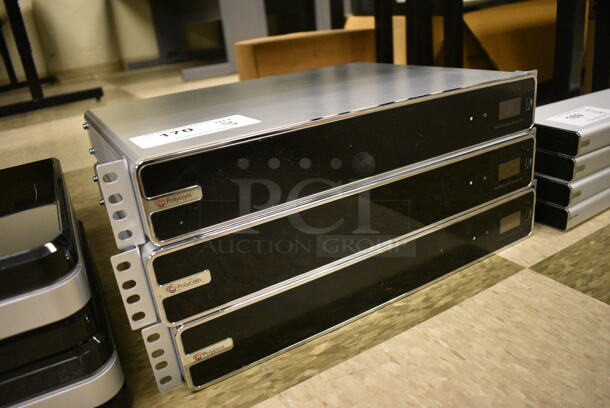 3 Polycom RealPresence Group 700 Video Conferencing System. 19x13x3. 3 Times Your Bid! (room 105) - Image 3 of 4