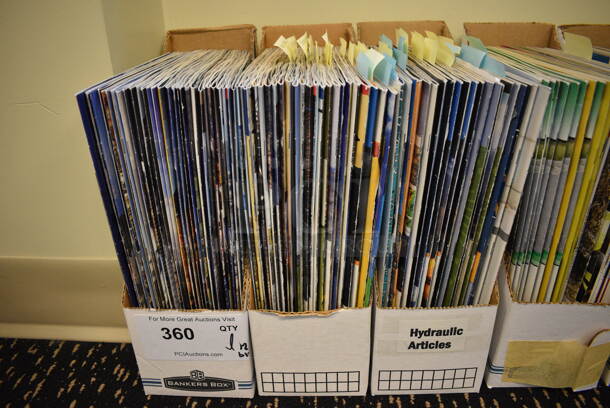 ALL ONE MONEY! Lot of 12 Boxes of Magazines Including Professional Surveyor and Erosion Control. (room 204) - Image 7 of 12