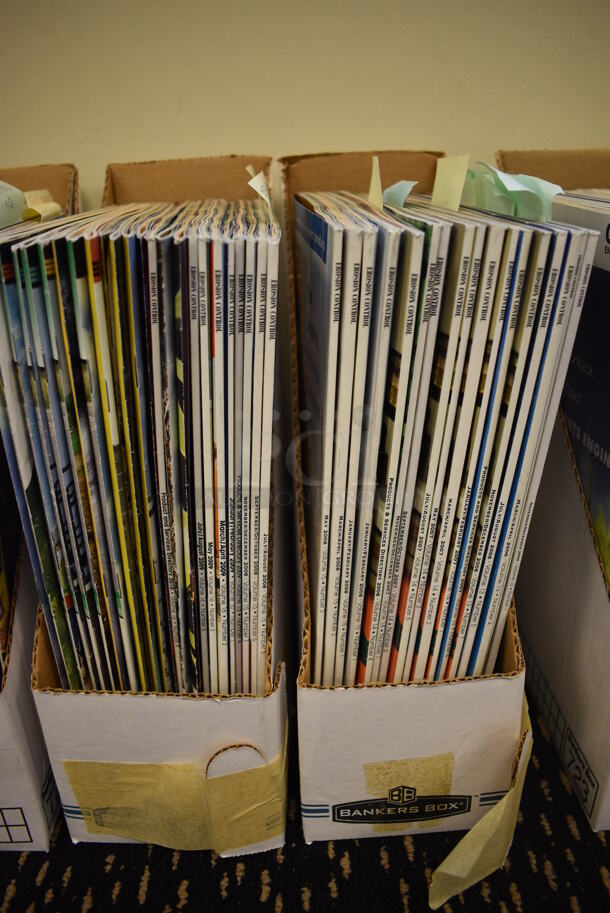 ALL ONE MONEY! Lot of 12 Boxes of Magazines Including Professional Surveyor and Erosion Control. (room 204) - Image 8 of 12