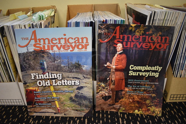 ALL ONE MONEY! Lot of 12 Boxes of Magazines Including Professional Surveyor and Erosion Control. (room 204) - Image 10 of 12