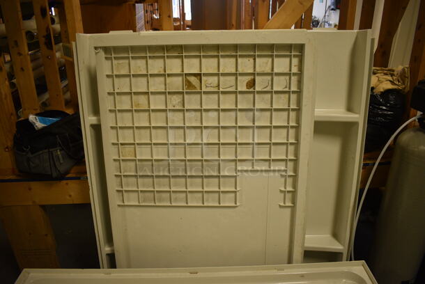 White Tub Insert and Walls. 60x30x19, 33x1.5x56, 47x5x55. (room 102) - Image 5 of 7