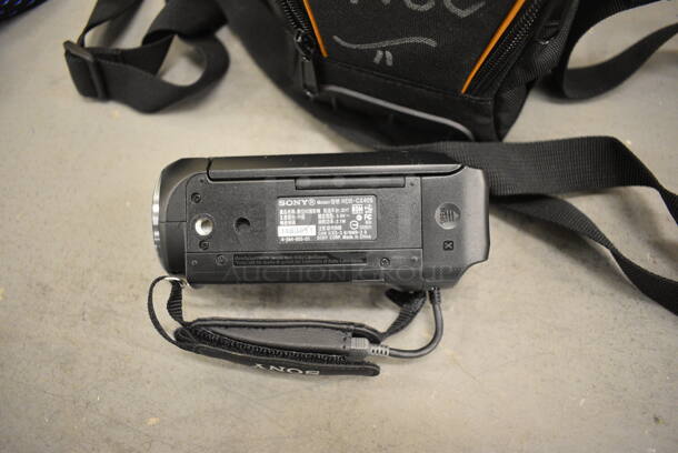 3 Sony Video Recorder w/ 3 LowePro Soft Cases. 5x5x6.5. 3 Times Your Bid! (south basement 019) - Image 4 of 6
