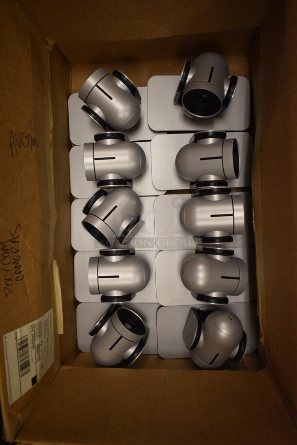 10 Polycom MPTZ-10 Video Conferencing Cameras. 8.5x4.5x5.5. 10 Times Your Bid! (room 105) - Image 5 of 5