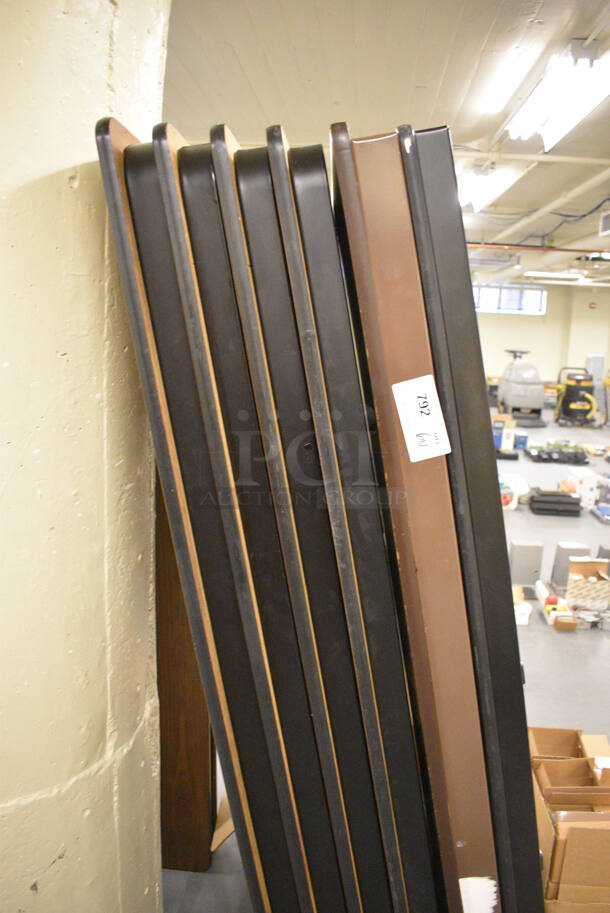 6 Various Folding Tables. Includes 72x24x29. 6 Times Your Bid! (south basement 019) - Image 2 of 4