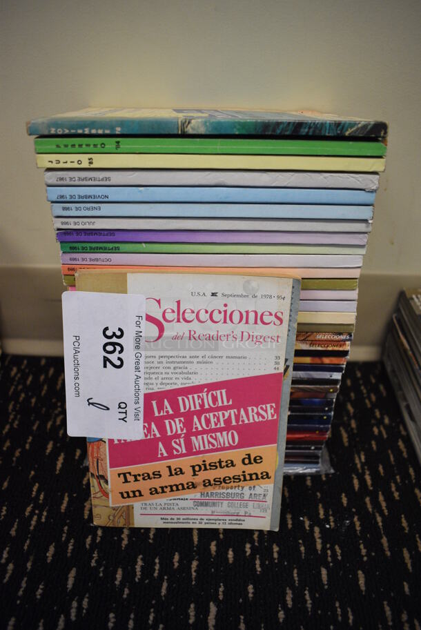ALL ONE MONEY! Lot of Various Selecciones Del Reader's Digest Magazines. (room 204)