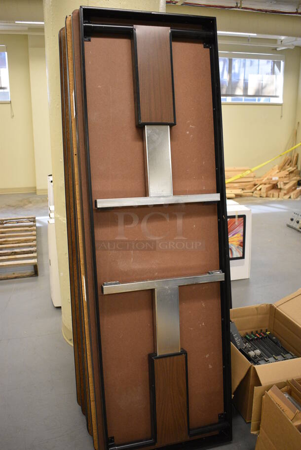 6 Various Folding Tables. Includes 72x24x29. 6 Times Your Bid! (south basement 019) - Image 4 of 4