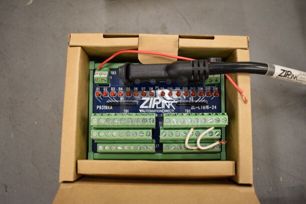 4 ZIP Link Automation Direct Boxes. 4.5x3.5x2.5. 4 Times Your Bid! (south basement 019)