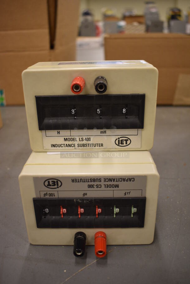 5 Jet Model LS-400 Metal Inductance Substituter. 5x3x3. 5 Times Your Bid! (south basement 019)