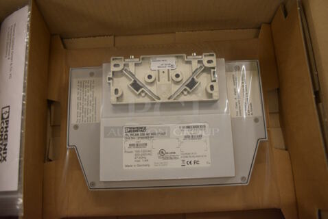 3 BRAND NEW IN BOX! Phoenix Contact Units. 10x6.5x3. 3 Times Your Bid! (south basement 019)