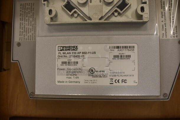 3 BRAND NEW IN BOX! Phoenix Contact Units. 10x6.5x3. 3 Times Your Bid! (south basement 019) - Image 3 of 6