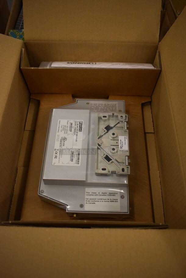 3 BRAND NEW IN BOX! Phoenix Contact Units. 10x6.5x3. 3 Times Your Bid! (south basement 019) - Image 4 of 6