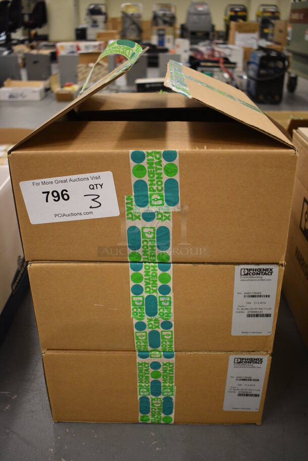3 BRAND NEW IN BOX! Phoenix Contact Units. 10x6.5x3. 3 Times Your Bid! (south basement 019) - Image 5 of 6