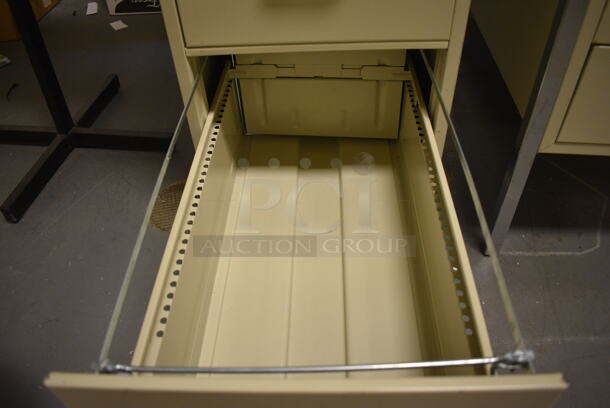 Hon Tan Ketal 4 Drawer Filing Cabinet. 15x27x52. (room 102) - Image 7 of 7