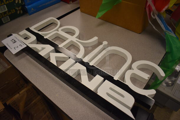2 Dakine Signs. 20x1x5, 20x1x2.5. 2 Times Your Bid! (room 105) - Image 2 of 4