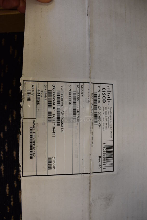 ALL ONE MONEY! Lot of 3 Various Cisco Units Including Phone. (room 204) - Image 5 of 7