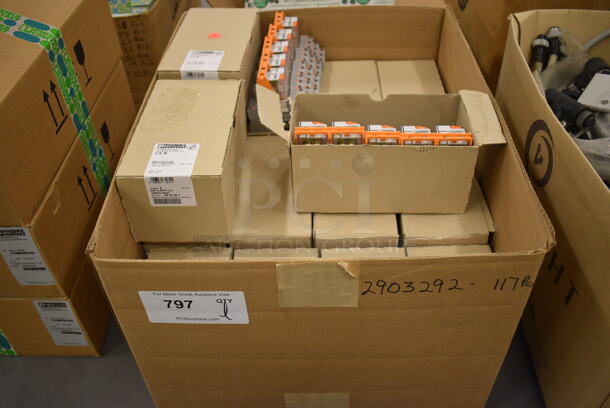 ALL ONE MONEY! Lot of 24 Phoenix Contact Electronic Units! Includes 1.5x3.5x4 (south basement 019) - Image 4 of 4