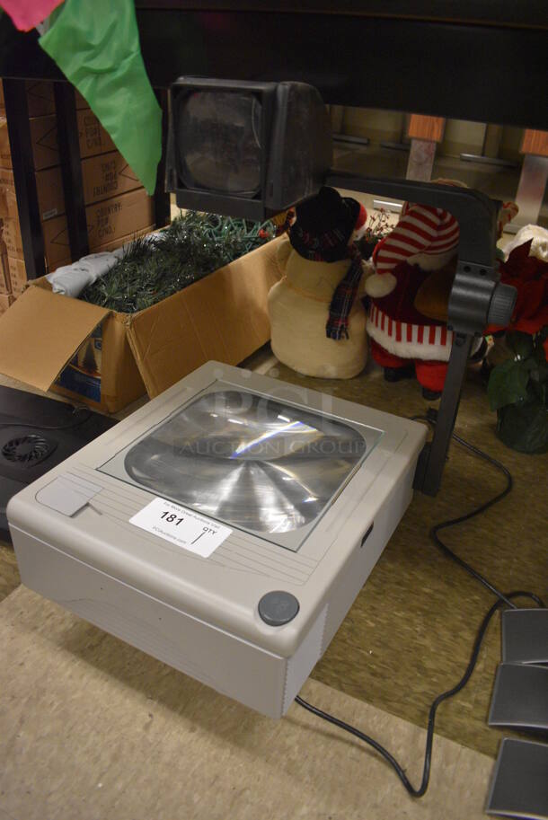 Countertop Projector. 16x17x26. (room 105) - Image 2 of 3