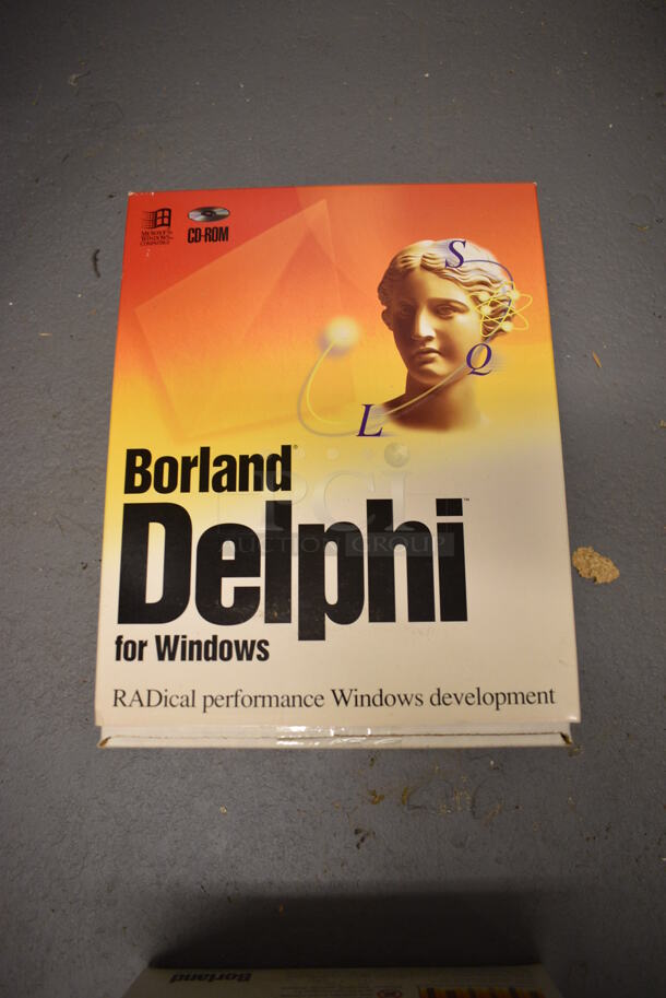 3 BRAND NEW IN BOX! Borland Paradox for Windows. 3 Times Your Bid! (south basement 012) - Image 3 of 4