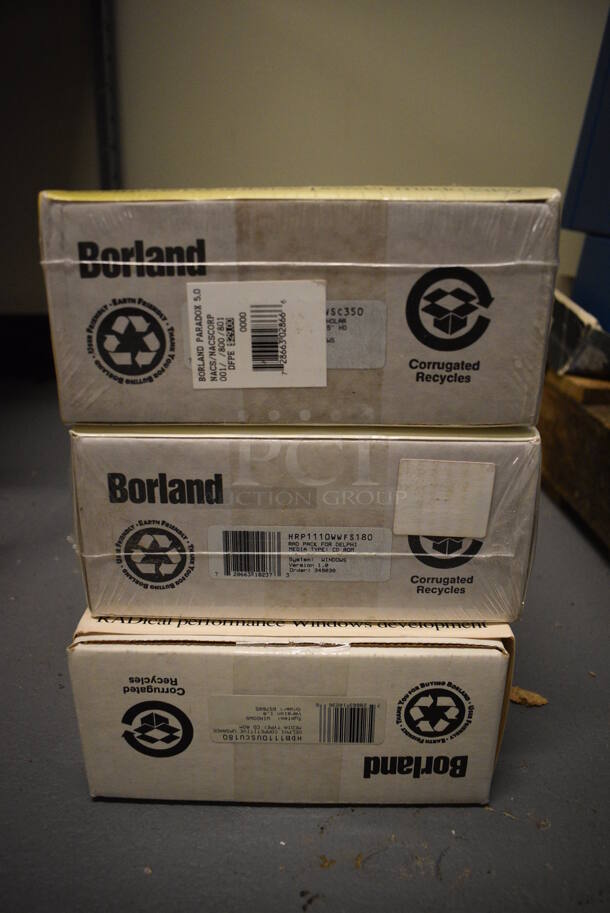 3 BRAND NEW IN BOX! Borland Paradox for Windows. 3 Times Your Bid! (south basement 012) - Image 4 of 4