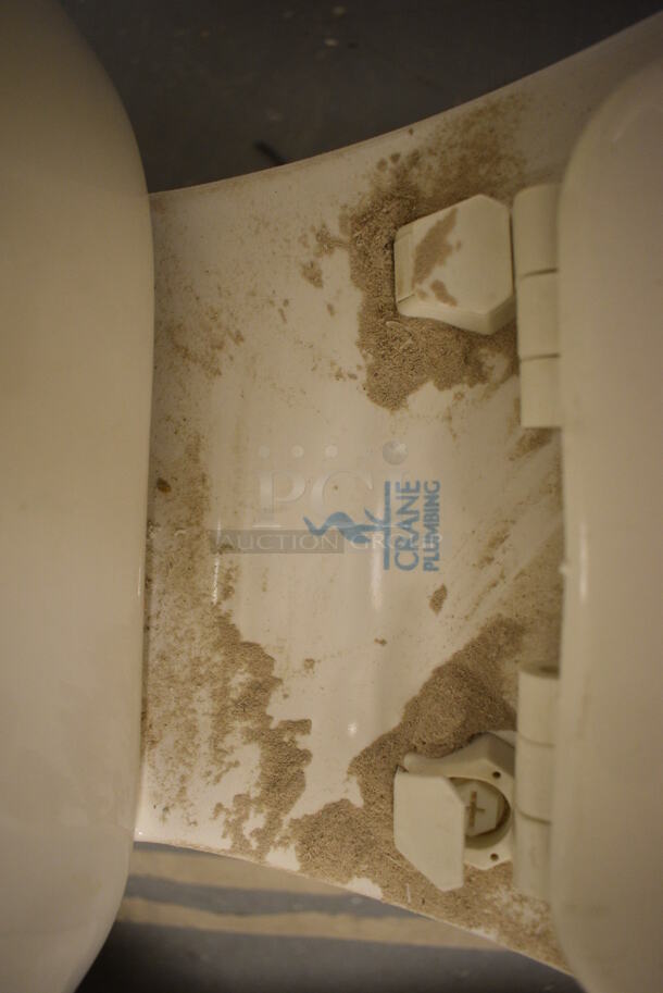 3 Various White Toilets; 1 Missing Toilet Seat and Lid. 19x27x28. 3 Times Your Bid! (room 102) - Image 5 of 7