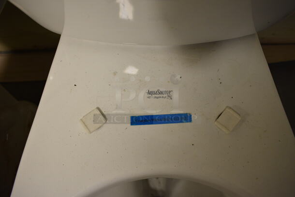 3 Various White Toilets; 1 Missing Toilet Seat and Lid. 19x27x28. 3 Times Your Bid! (room 102) - Image 7 of 7