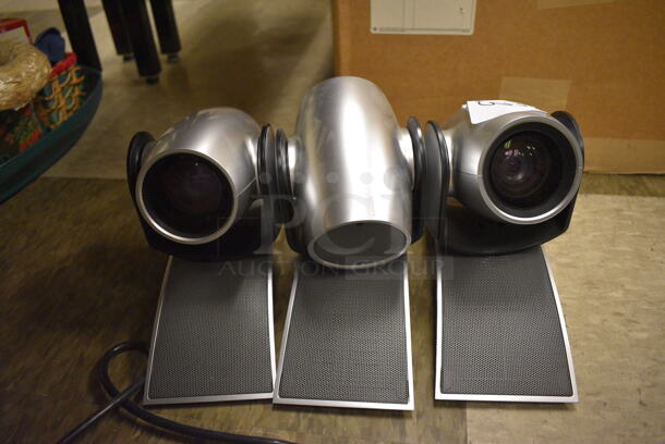 3 Polycom Model MPTZ Teleconferencing Cameras. 11x4x6. 3 Times Your Bid! (room 105) - Image 2 of 4