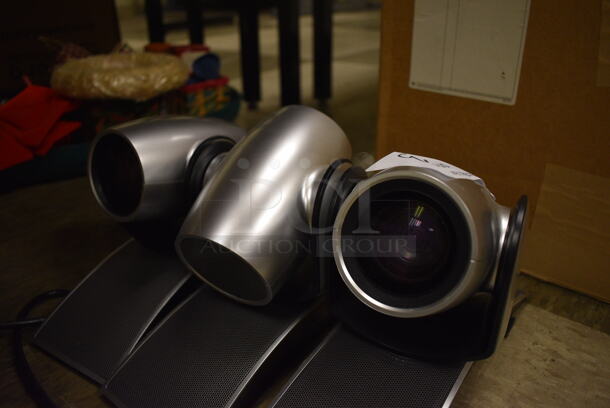 3 Polycom Model MPTZ Teleconferencing Cameras. 11x4x6. 3 Times Your Bid! (room 105) - Image 3 of 4