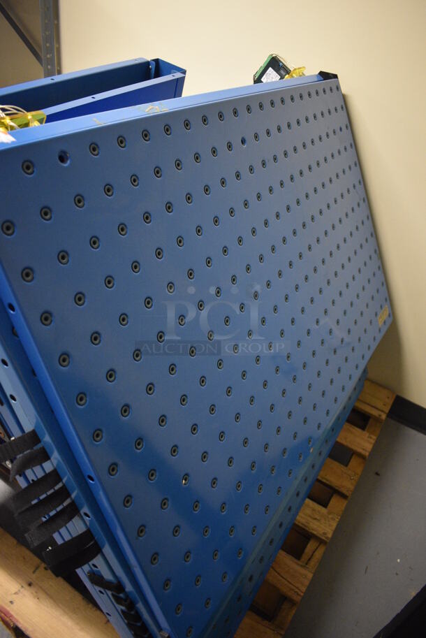 ALL ONE MONEY! PALLET LOT of Various Blue Metal Pieces! (south basement 012) - Image 6 of 6