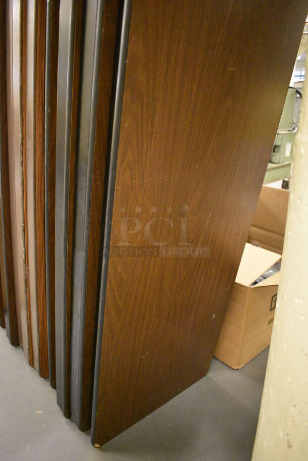 11 Various Folding Tables. Includes 72x18x29. 11 Times Your Bid! (south basement 019) - Image 3 of 3
