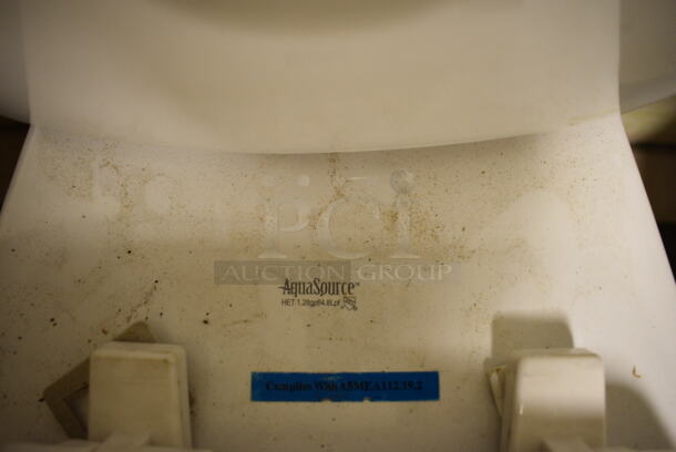 4 Various White Toilets; 2 Missing Toilet Seat and Lid and 1 Missing Tank Cover. Includes 19x28x29. 4 Times Your Bid! (room 102) - Image 8 of 8