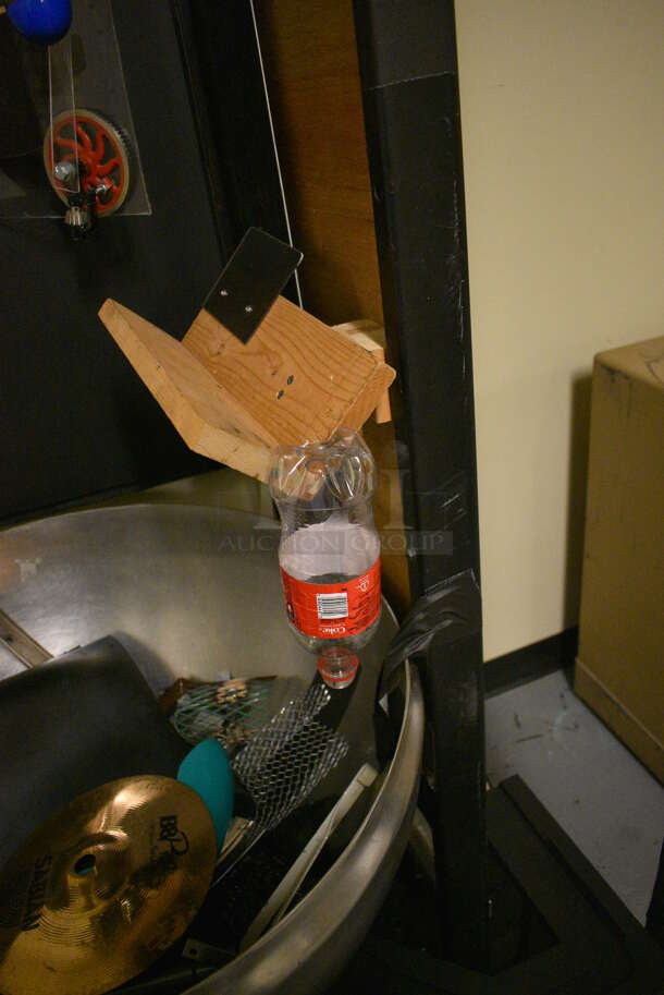 Floor Style Rube Goldberg Machine. BUYER MUST REMOVE: Give Yourself Ample Time To Remove This Item on Pick Up Day. 35x29.5x79. (south basement 012) - Image 4 of 7
