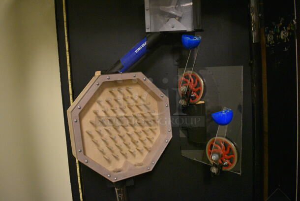 Floor Style Rube Goldberg Machine. BUYER MUST REMOVE: Give Yourself Ample Time To Remove This Item on Pick Up Day. 35x29.5x79. (south basement 012) - Image 6 of 7