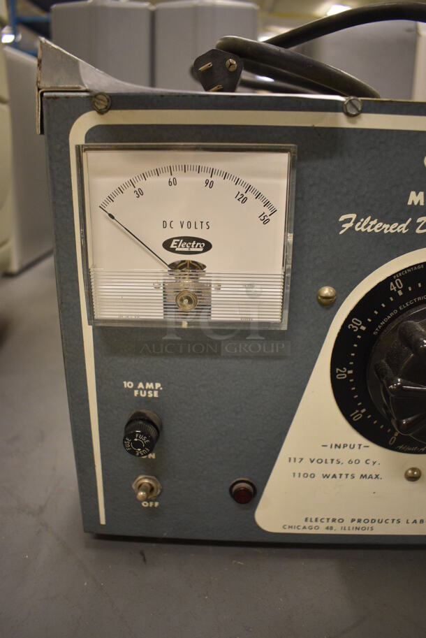 Electro Model GFL Filtered DC Power Supply. 15x15x10.5. (south basement 019) - Image 3 of 5