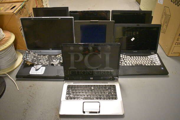 7 Various Laptops. 7 Times Your Bid! (south basement 012)