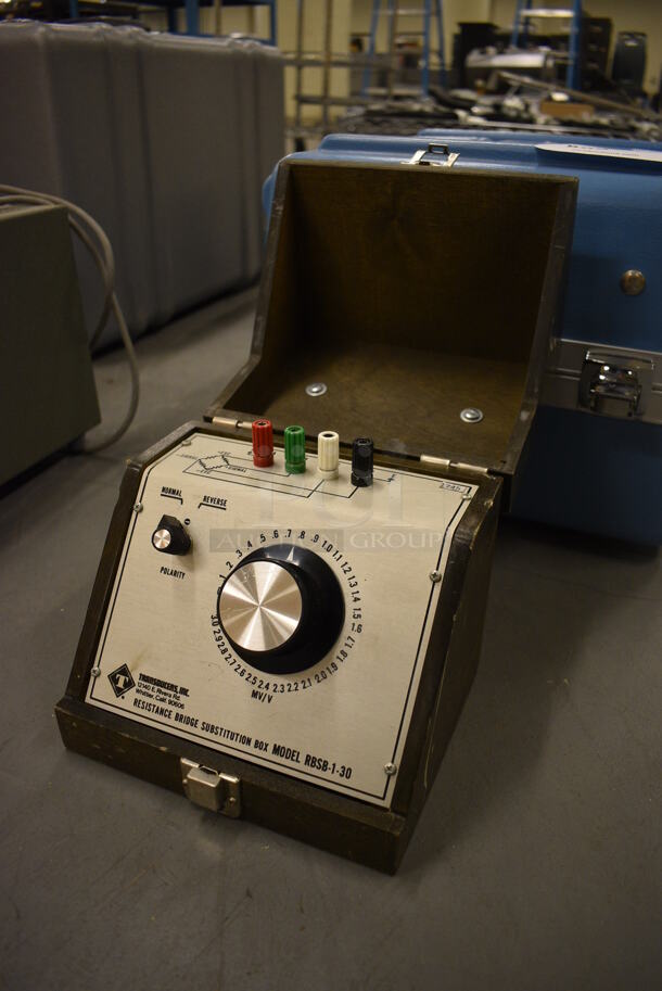 Transoucers Model RBSB-1-30 Resistance Bridge Substitution Box. 7.5x6x6.5. (south basement 019) - Image 2 of 4