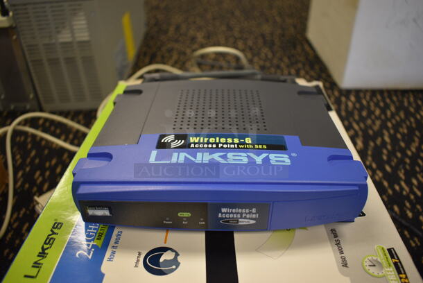 3 Linksys Wireless G Access Point. 7.5x7.5x2. 3 Times Your Bid! (room 204) - Image 5 of 5