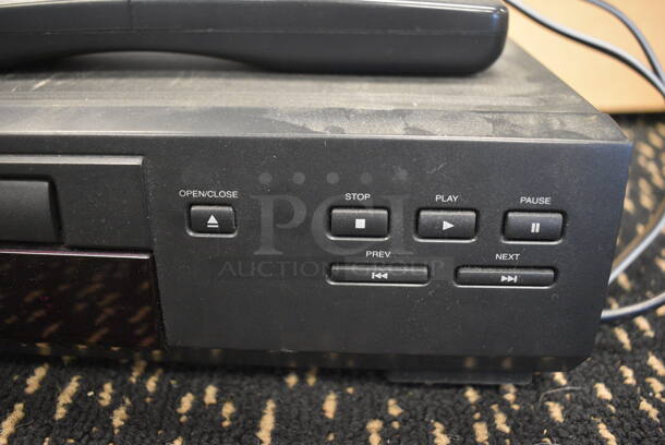 Philips DVD Player w/ Remote. 17x8.5x3. (room 204) - Image 3 of 6